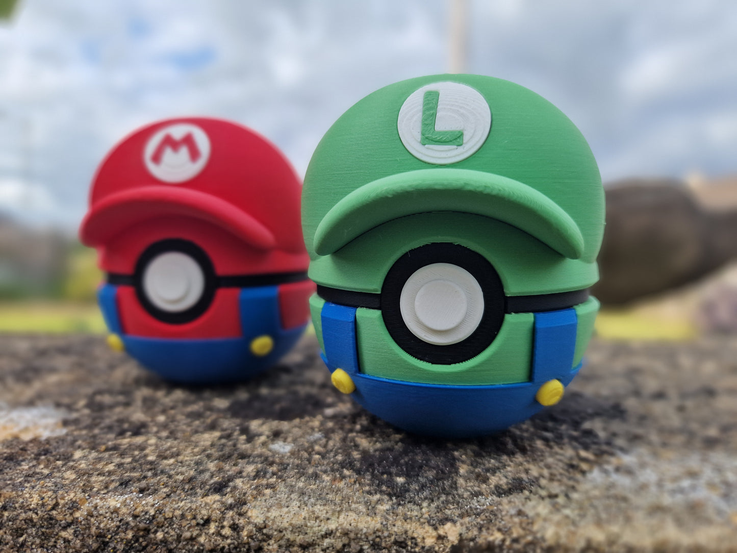 Pokebola - Luigi - Mario