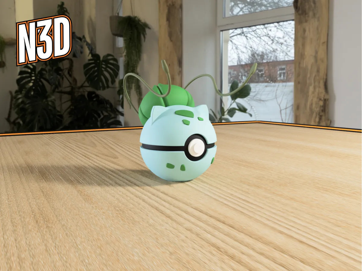 Pokebola Bulbasaur – Pokemon