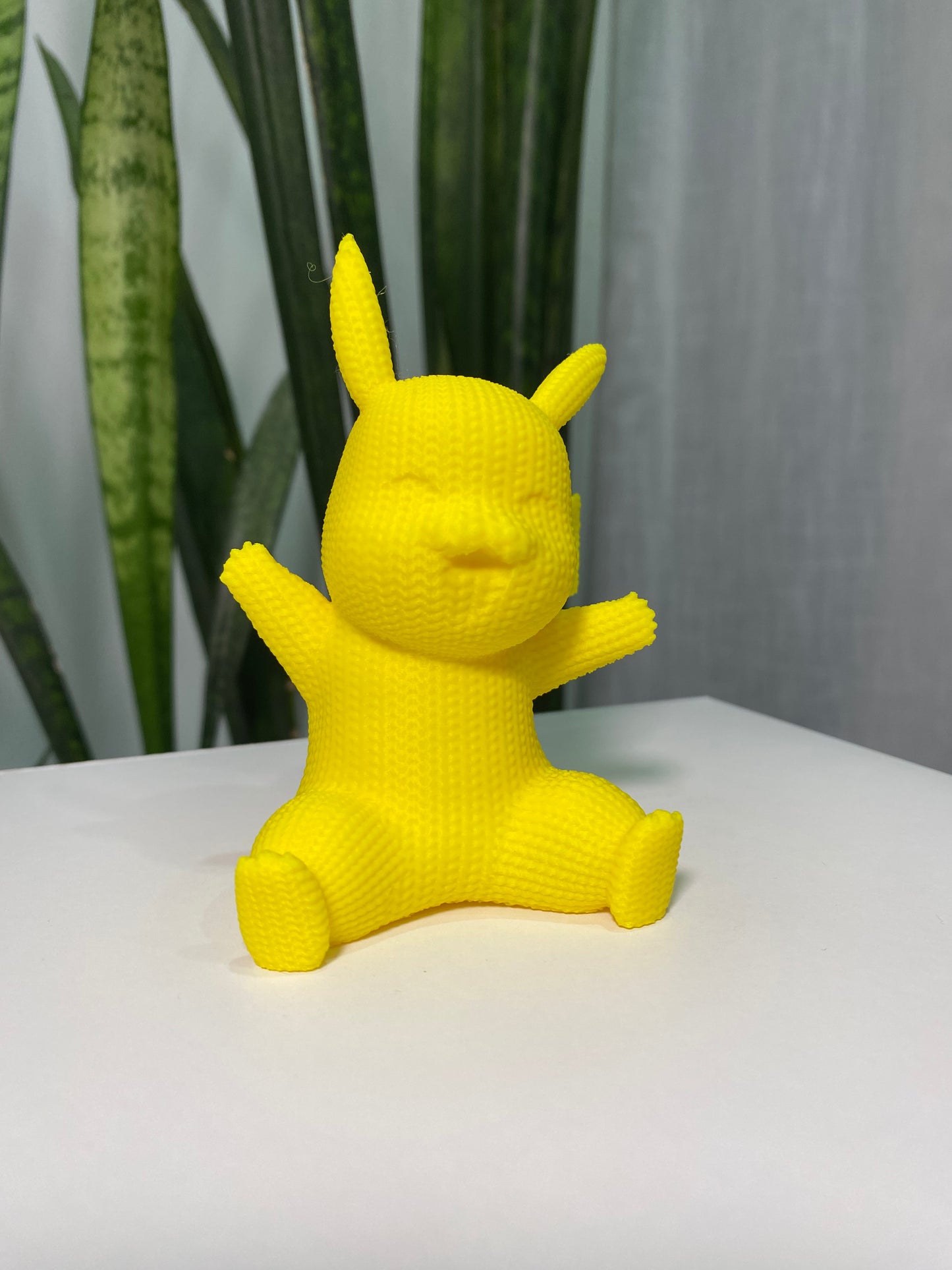 Pikachu estilo tejido – Amigurumi Look - Pokemon
