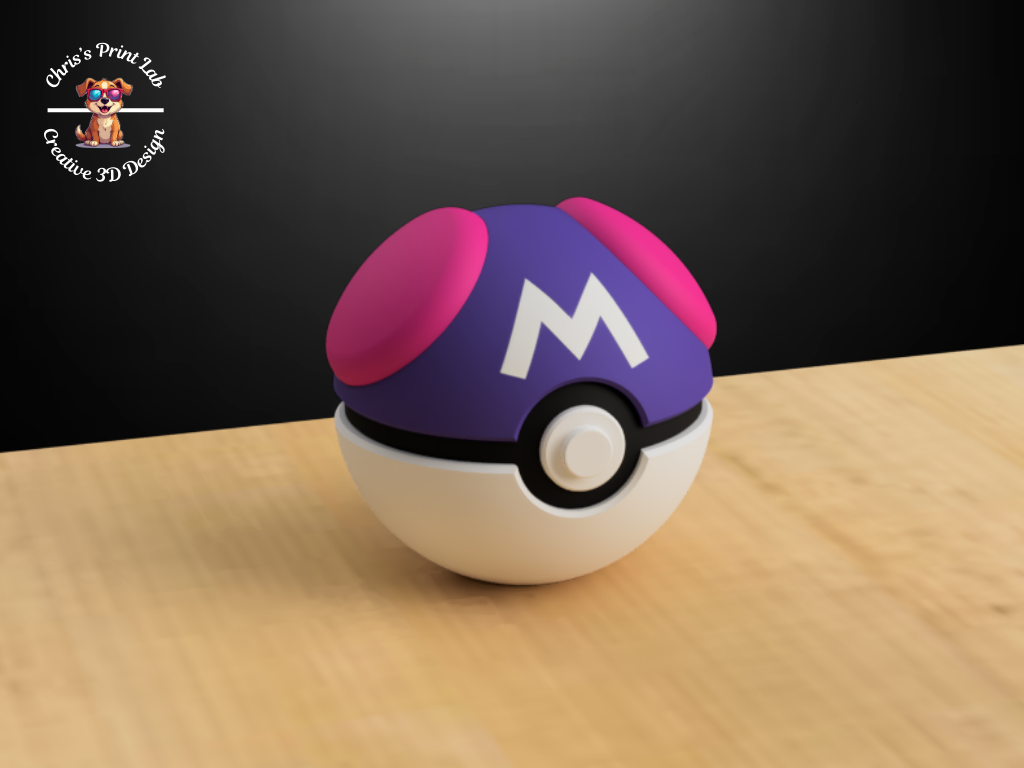Pokebola tipo clicker - Master Ball