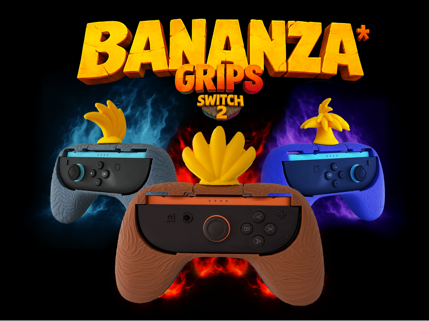 Base para Joy-Con Switch 2 - Bananza
