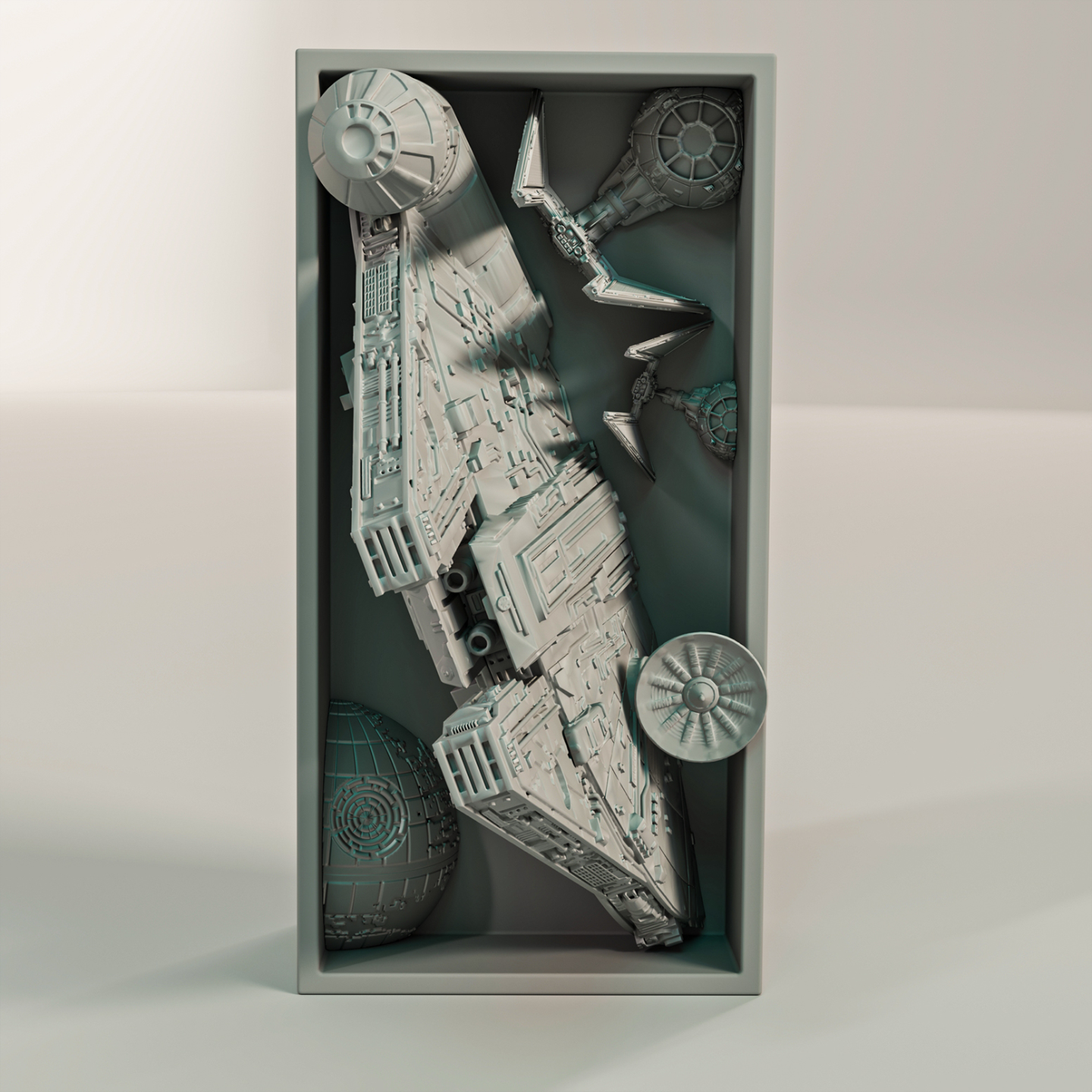 Bookend Halcón Milenario - Star Wars