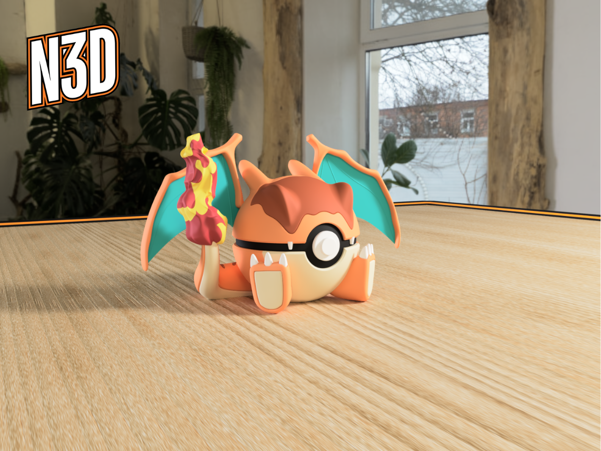 Pokebola Charizard Clone – Pokemon