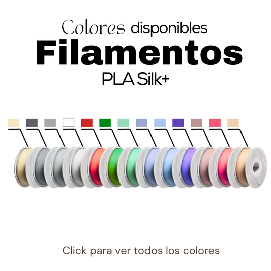 Filamento Bambu Lab - PLA Silk+
