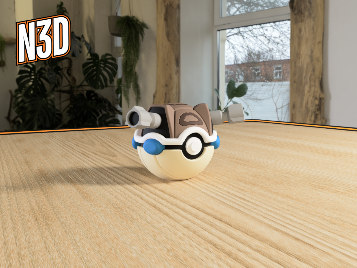 Pokebola Blastoise Clone – Pokemon