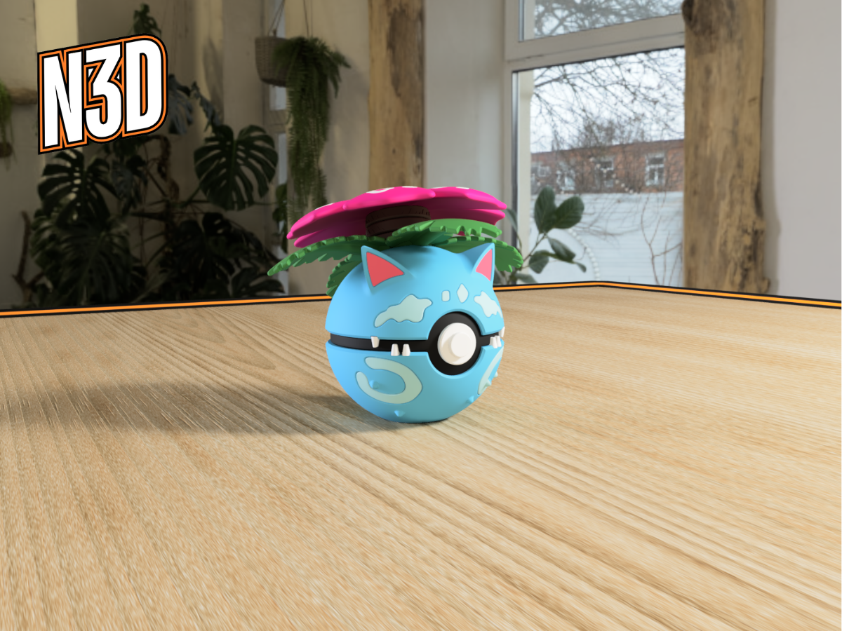 Pokebola Venusaur Clone – Pokemon