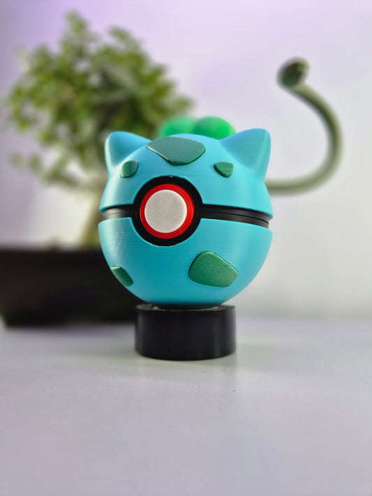 Pokebola Bulbasaur – Edición Planta - Pokemon