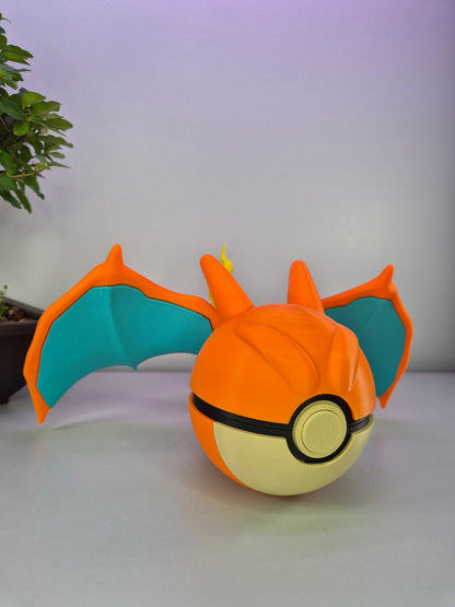 Pokébola Charizard – Edición Fuego - Pokemon