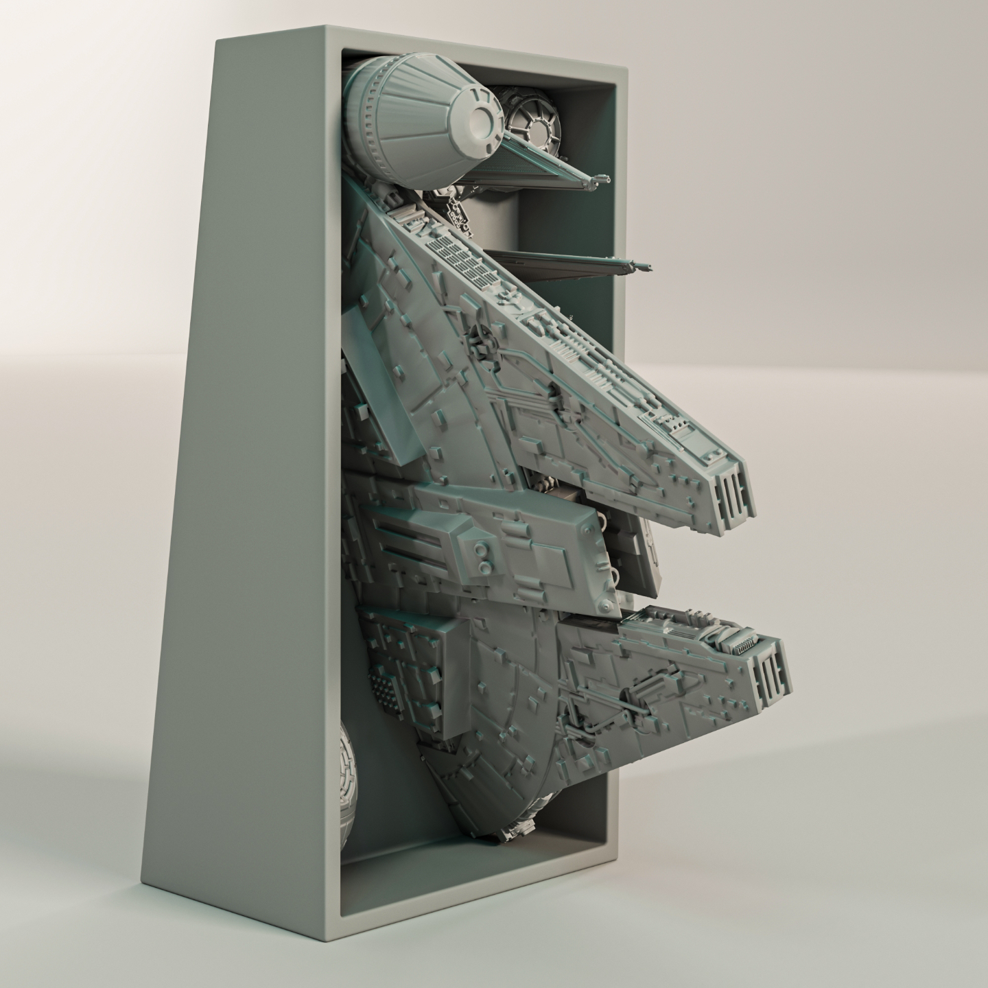 Bookend Halcón Milenario - Star Wars