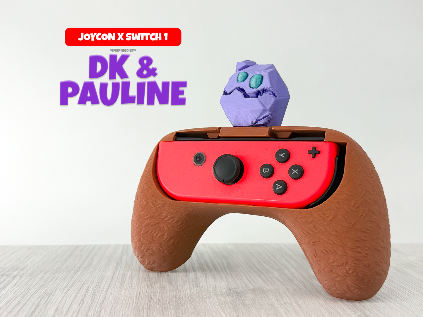 Base para Joy-Con Switch 1 - DK & Pauline