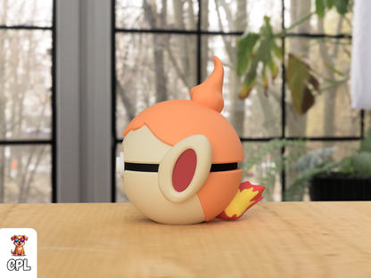 Pokebola tipo clicker - Chimchar - Pokemon