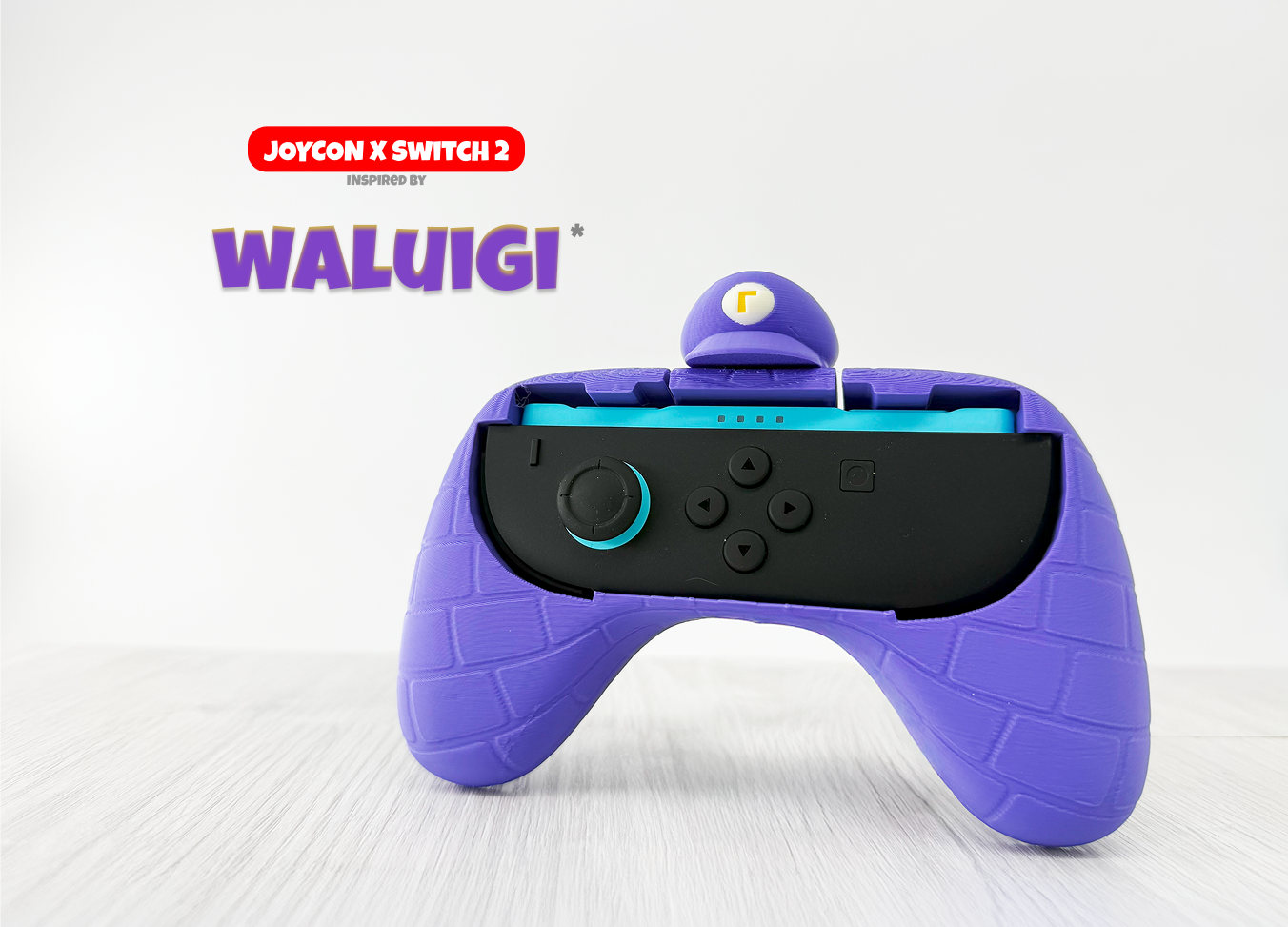 Base para Joy-Con Switch 2 - Waluigi