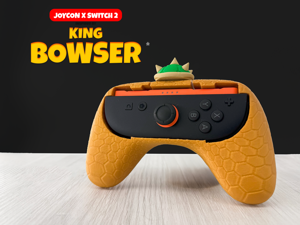 Base para Joy-Con Switch 2 - King Bowser