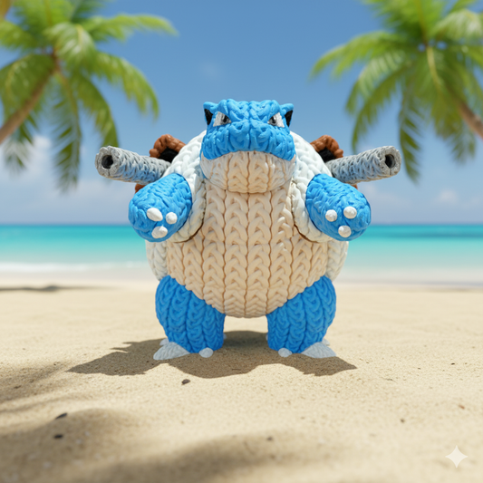 Figura "Tejida" - Blastoise