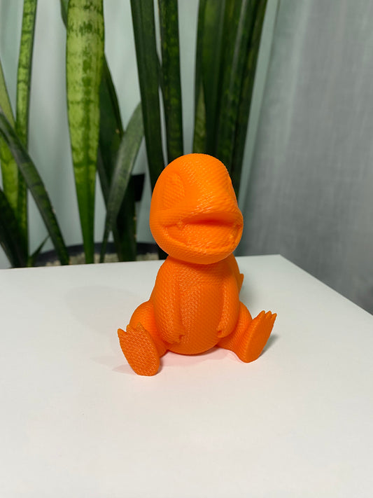 Charmander estilo tejido – Amigurumi Look - Pokemon