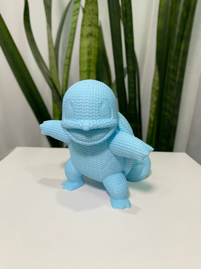 Squirtle estilo tejido – Amigurumi Look - Pokemon