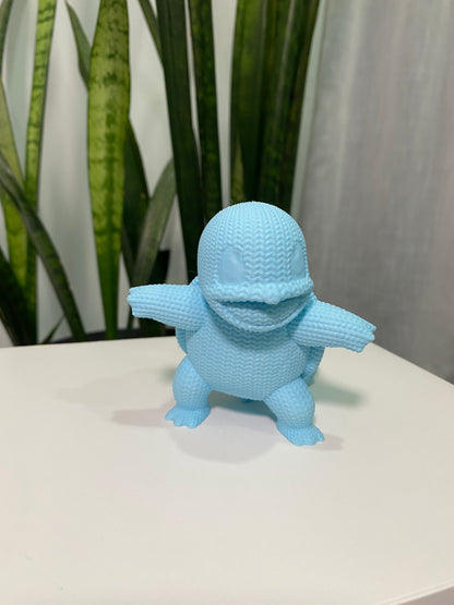 Squirtle estilo tejido – Amigurumi Look - Pokemon