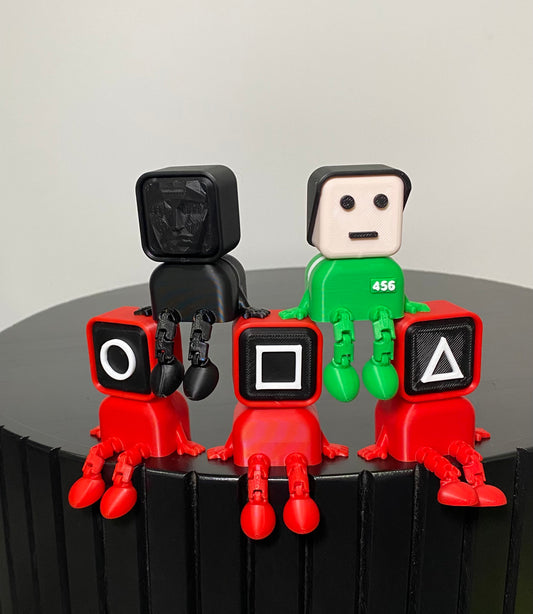 Figuras articulados - Squid Game