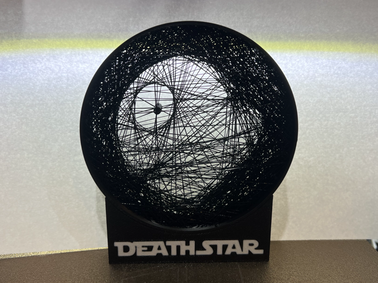Adorno de hilos - Estrella de la Muerte - Star Wars