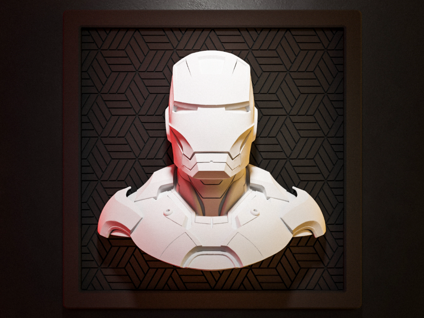 Cuadro Relieve - Iron Man