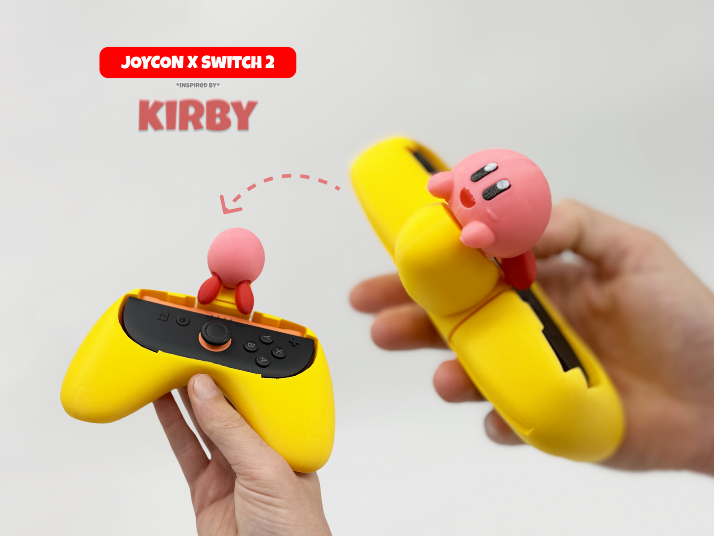 Base para Joy-Con Switch 2 - Kirby