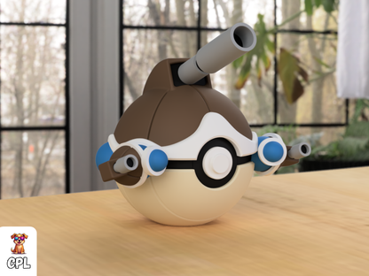 Pokebola tipo clicker - Mega Blastoise - Pokemon