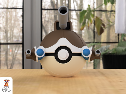 Pokebola tipo clicker - Mega Blastoise - Pokemon