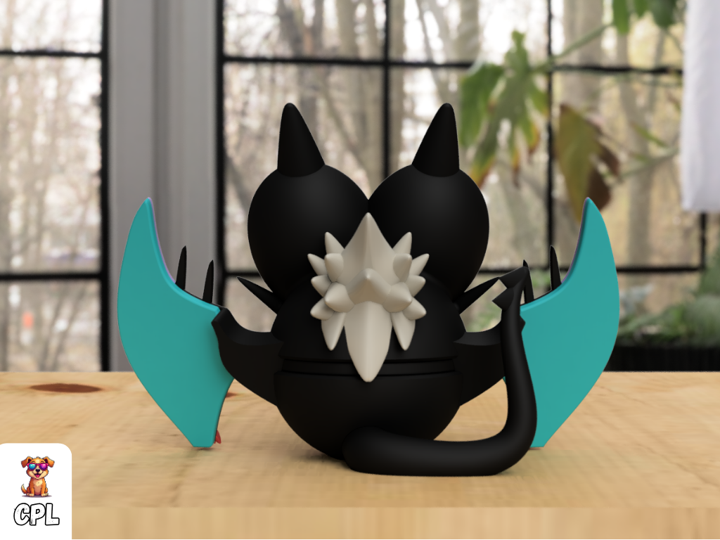 Pokebola tipo clicker - Noivern - Pokemon