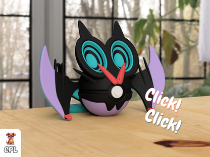 Pokebola tipo clicker - Noivern - Pokemon