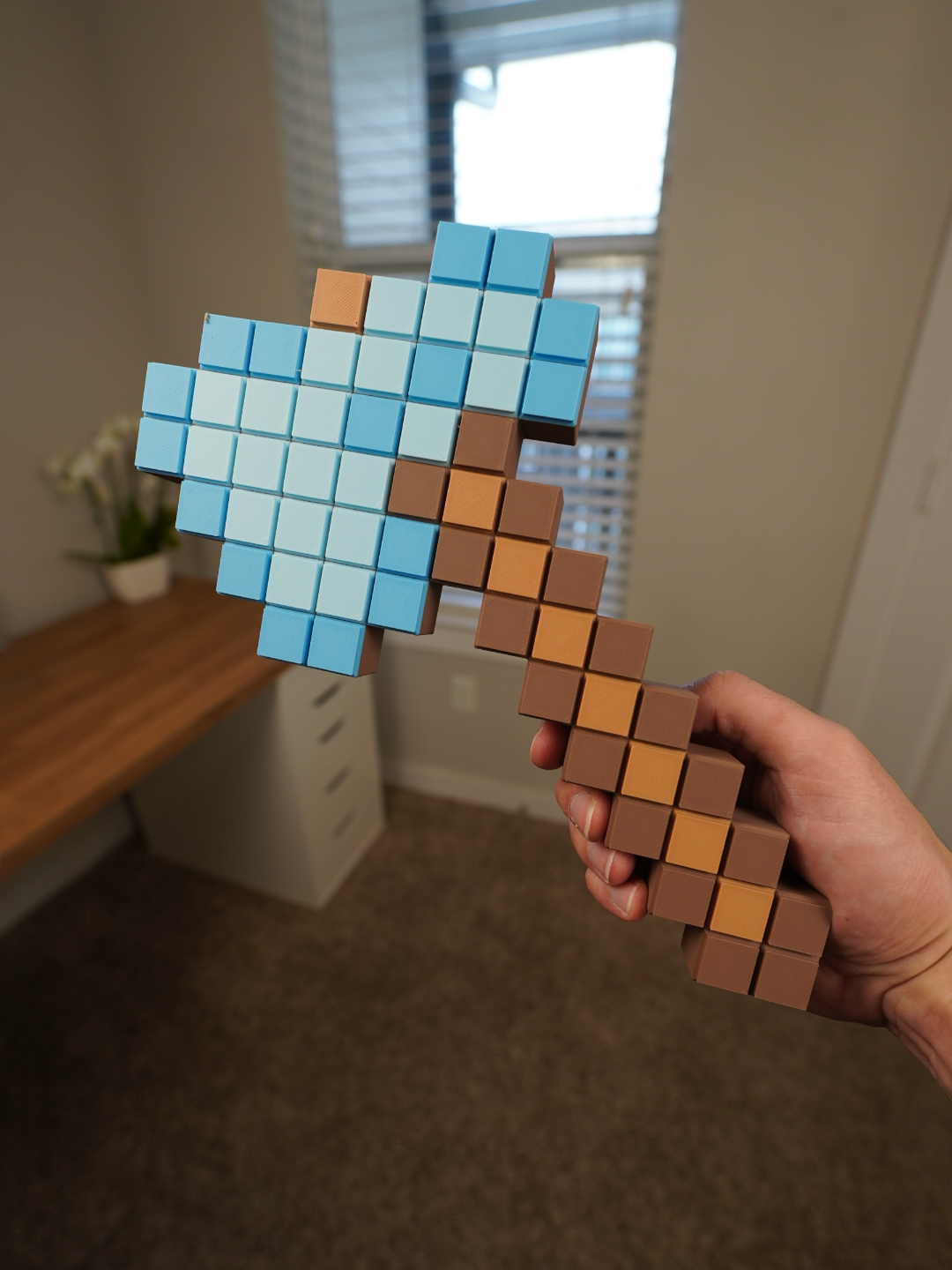 Herramienta Hacha de Minecraft