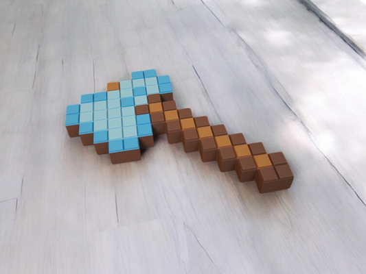 Herramienta Hacha de Minecraft