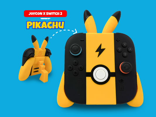 Base para Dual Joy-Con Switch 2 - Pikachu