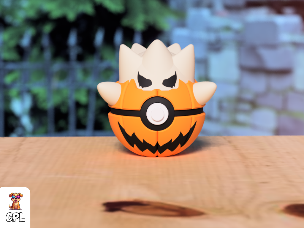 Pokebola tipo clicker - Togepi Halloween - Pokemon