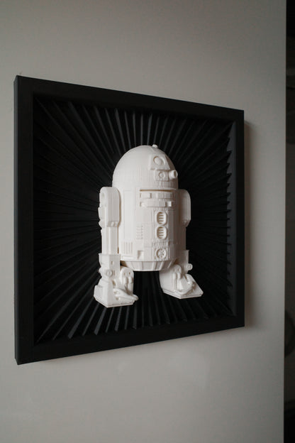 Cuadro Relieve - R2-D2 - Star Wars