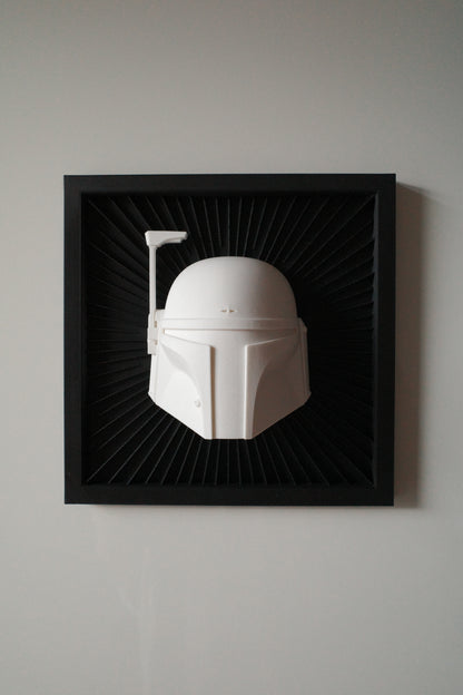 Cuadro Relieve - Boba Fett - Star Wars