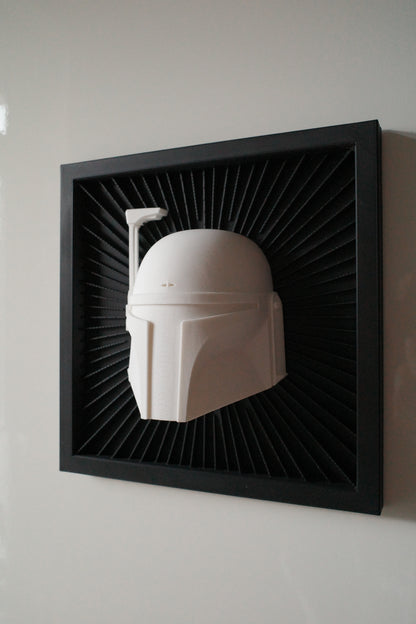 Cuadro Relieve - Boba Fett - Star Wars
