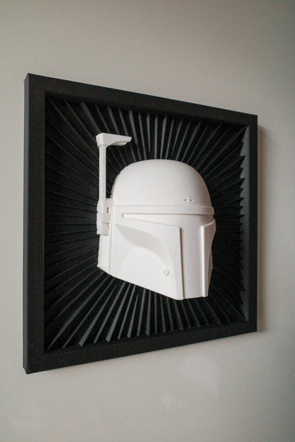 Cuadro Relieve - Boba Fett - Star Wars