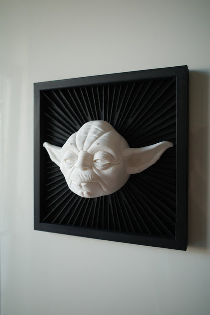 Cuadro Relieve - Yoda - Star Wars