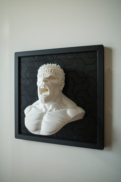 Cuadro Relieve - Hulk