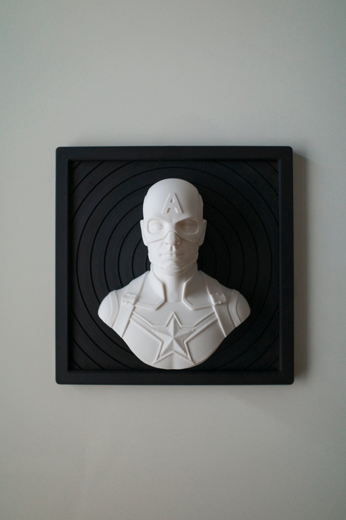 Cuadro Relieve - Capitán América