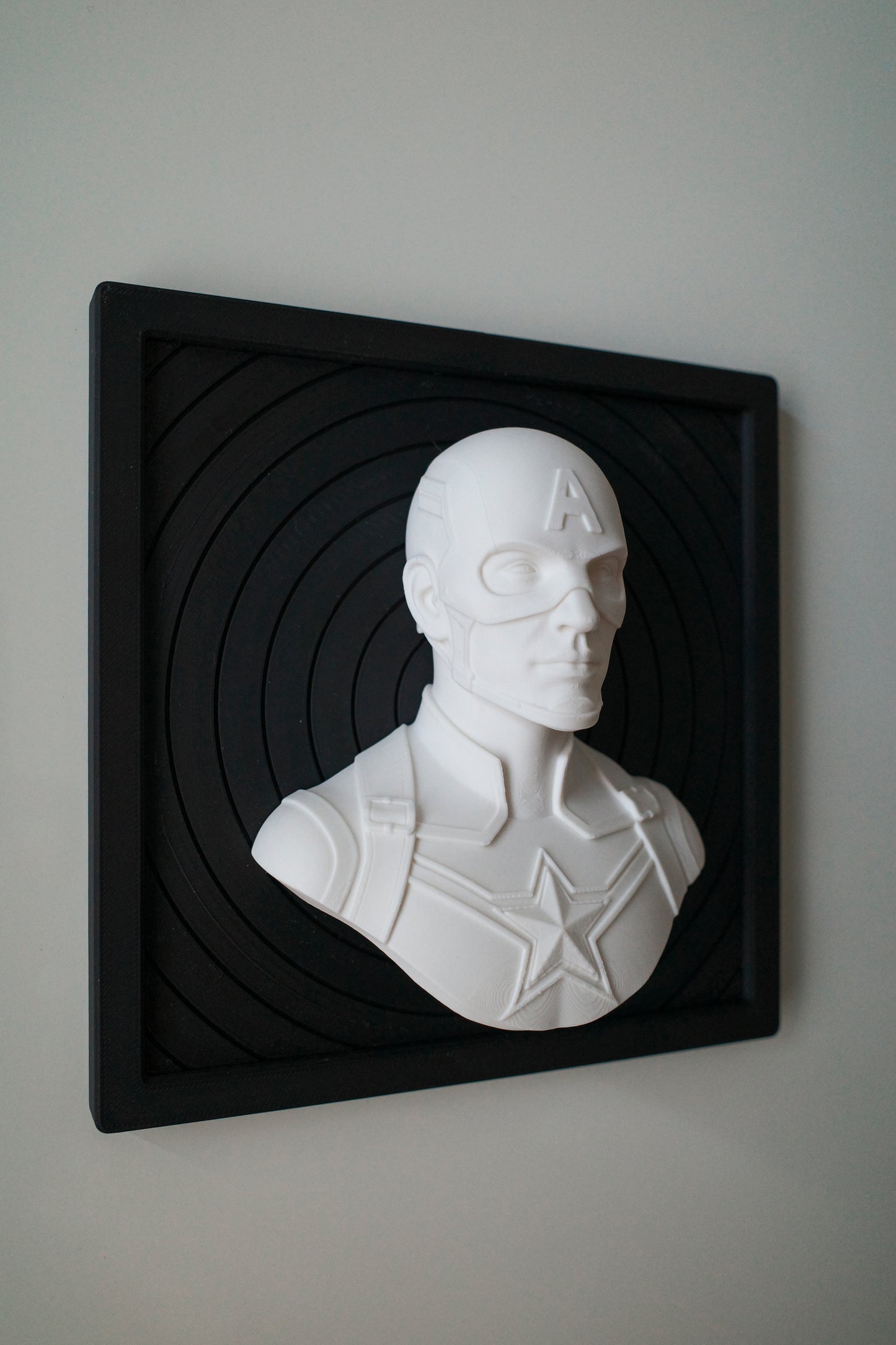 Cuadro Relieve - Capitán América