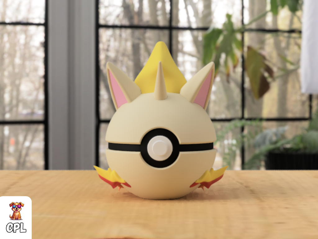 Pokebola tipo clicker - Rapidash - Pokemon