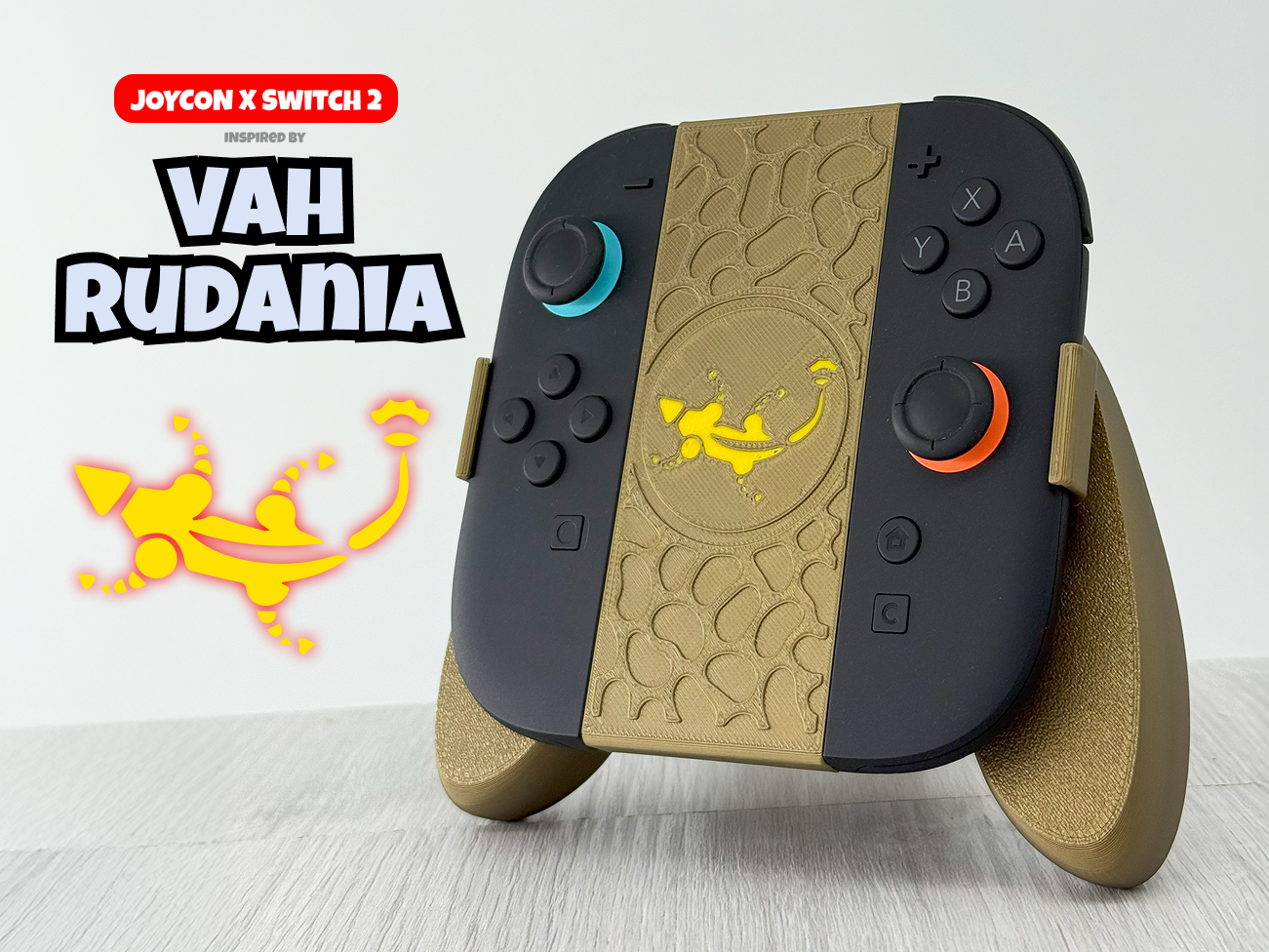 Base para Dual Joy-Con Switch 2 - Vah Rudania (Zelda)