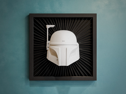 Cuadro Relieve - Boba Fett - Star Wars