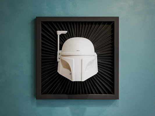 Cuadro Relieve - Boba Fett - Star Wars