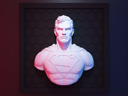 Cuadro Relieve - Superman