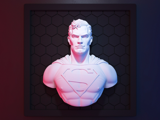 Cuadro Relieve - Superman