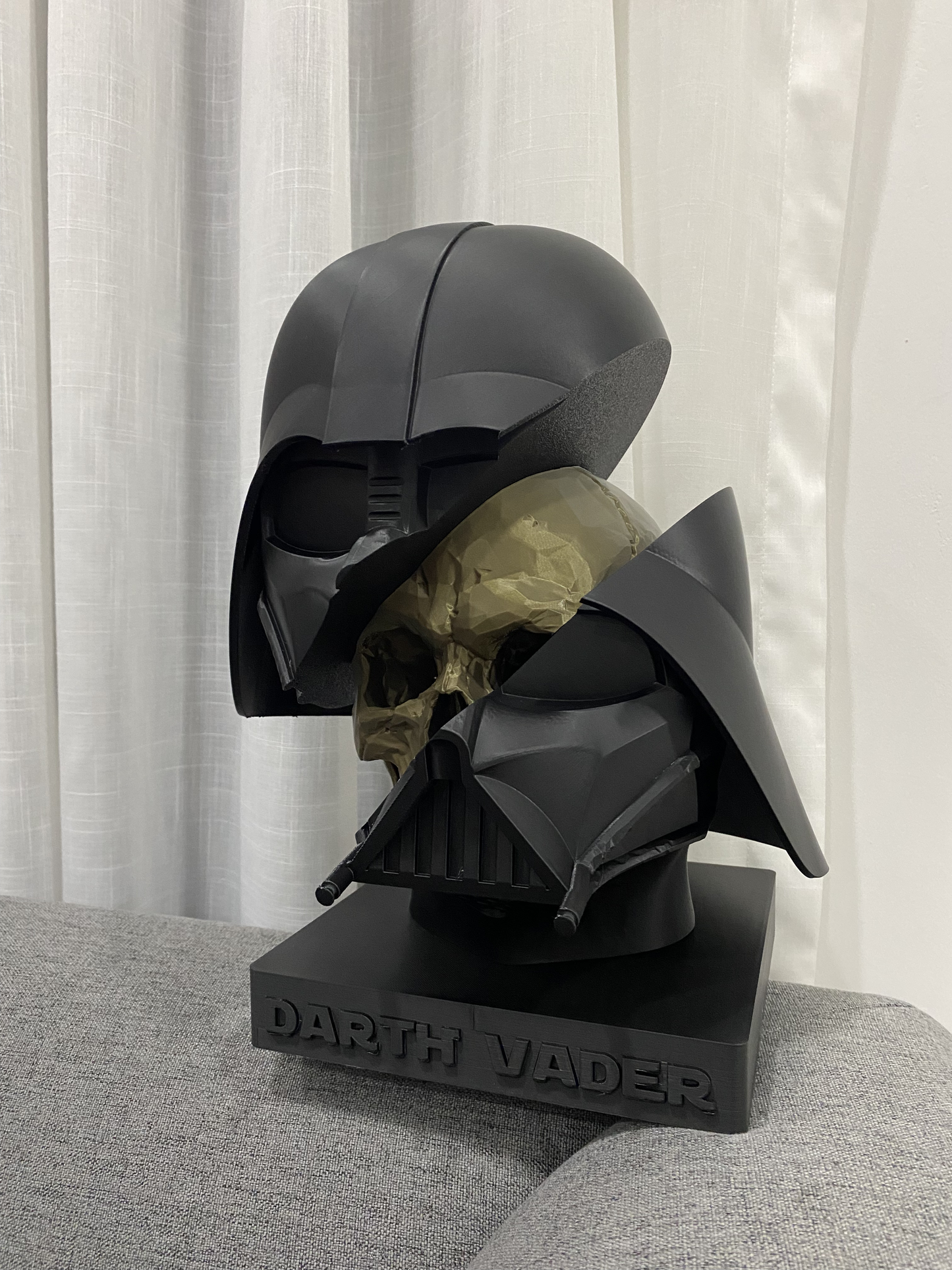 Darth Vader – Casco partido con calavera - Star Wars