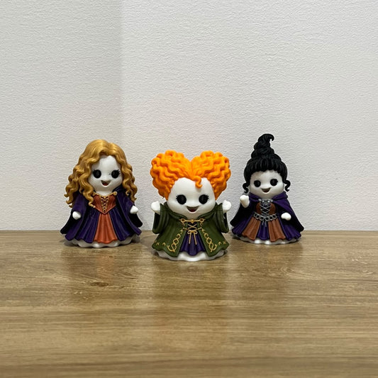 Trio de Figuras Coleccionables - Hocus Pocus