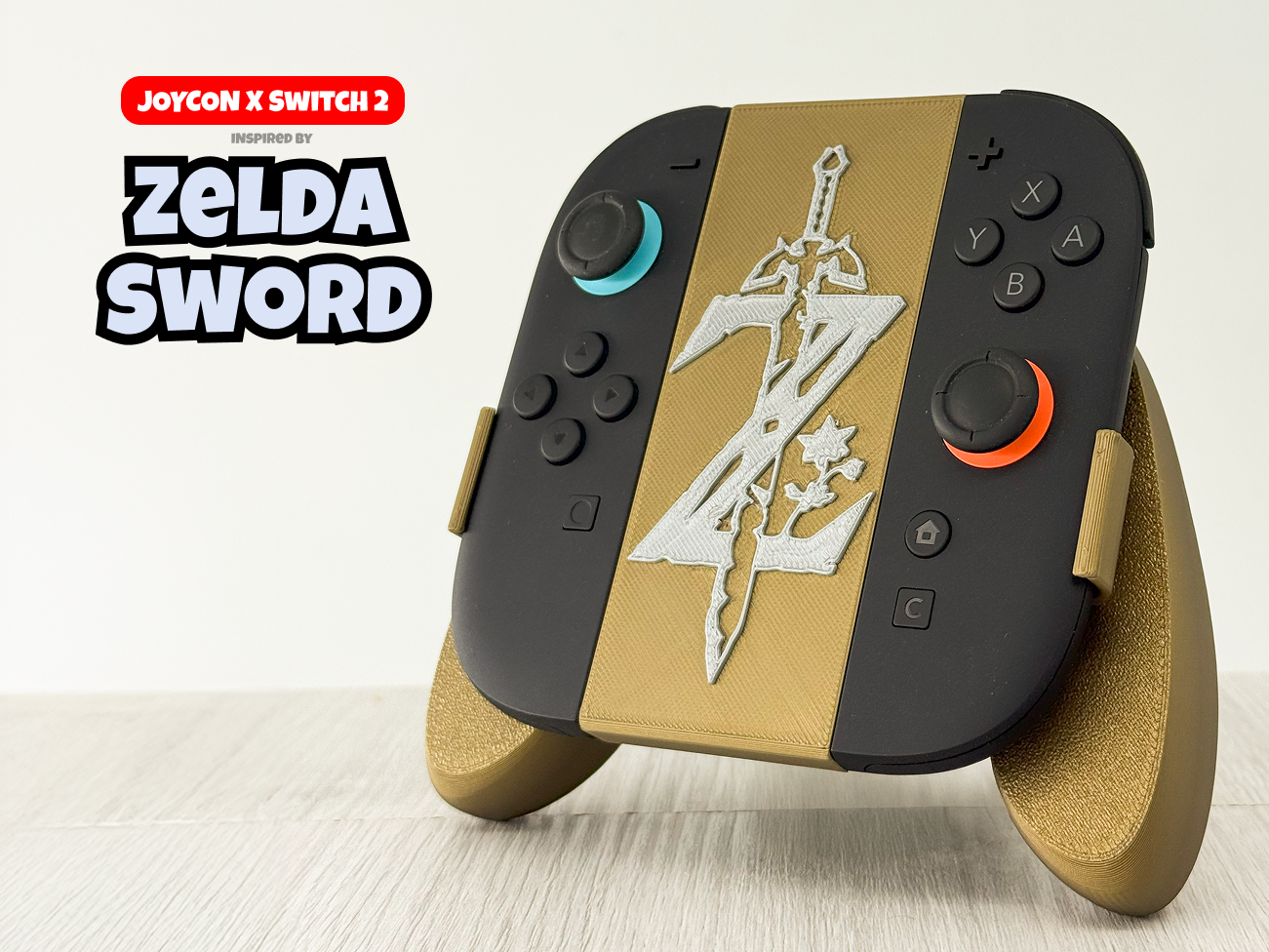 Base para Dual Joy-Con Switch 2 - Zelda Sword
